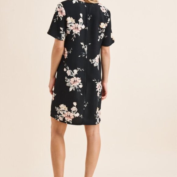 Dynamite Floral T-Shirt Dress - Picture 2 of 3